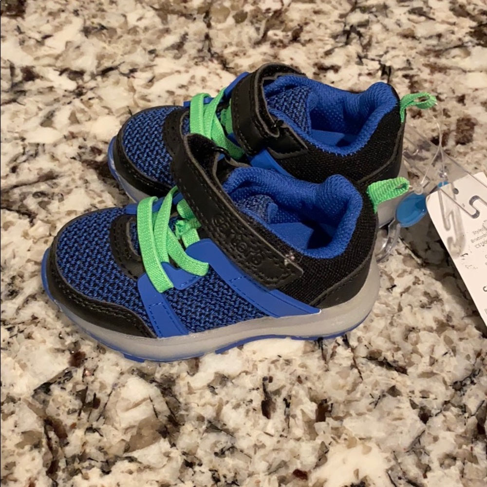 Blue Light Up Sneakers Toddler 4